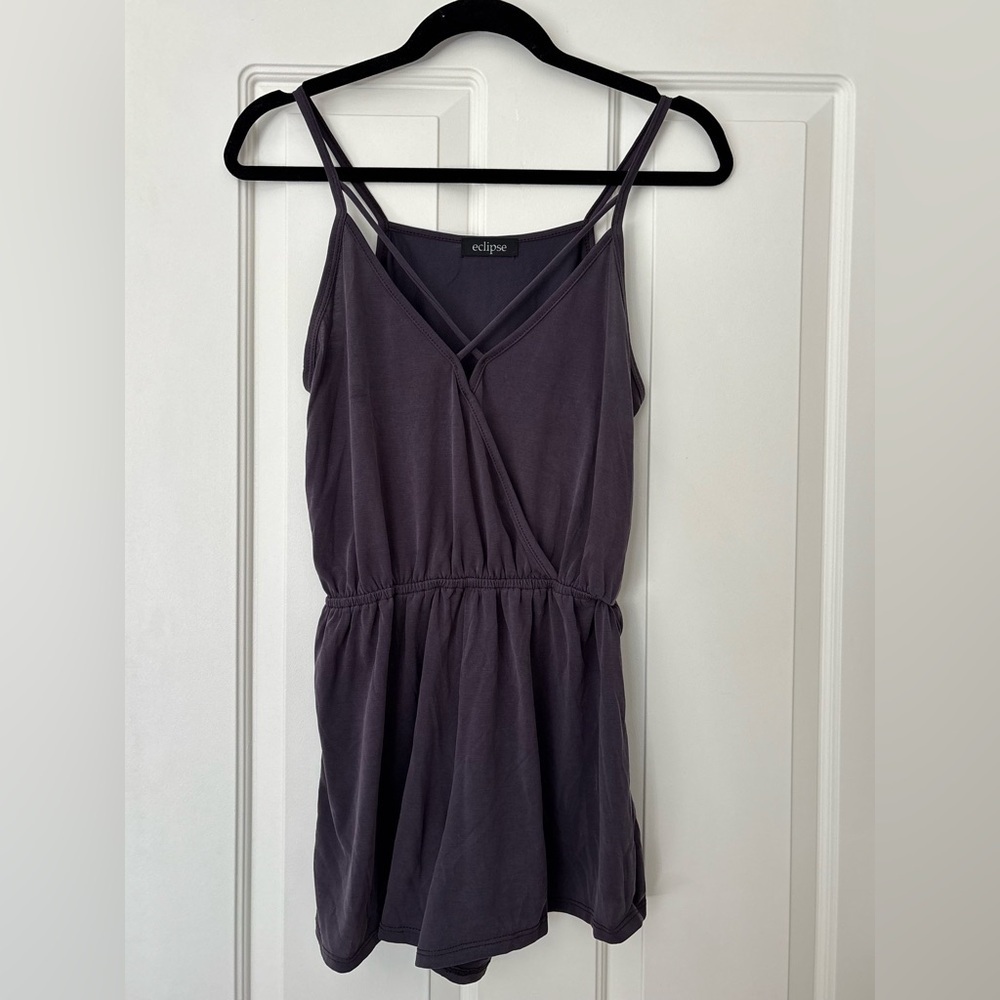 Eclipse Dark Gray Romper